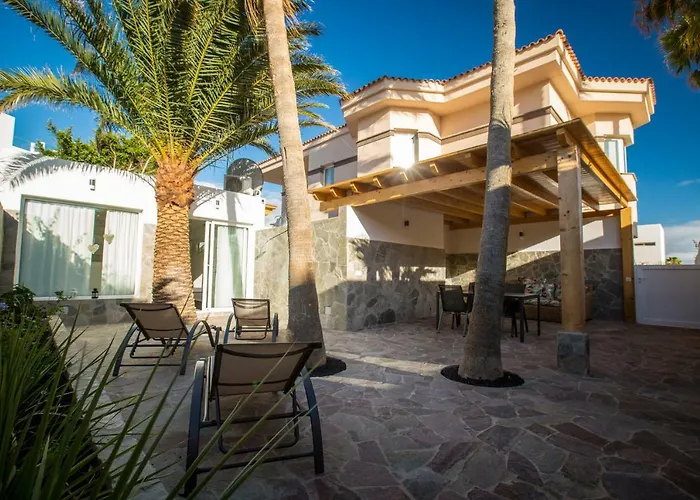 Villa Jandia Modern New Studio Morro Jable Private Cosy Garden And Parking