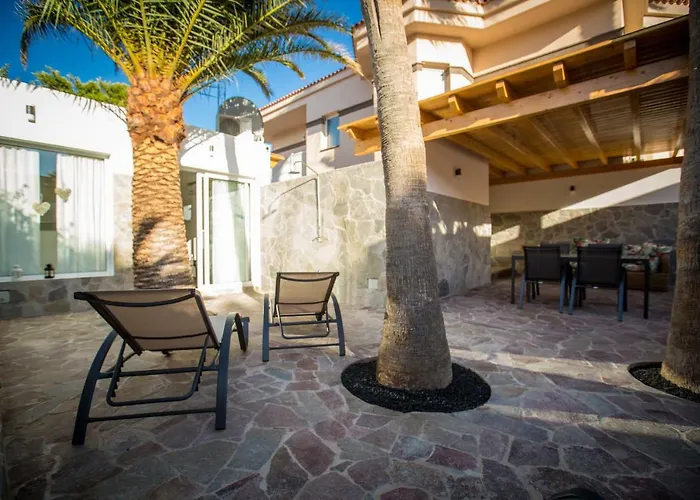 Villa Jandia Modern New Studio Morro Jable Private Cosy Garden And Parking