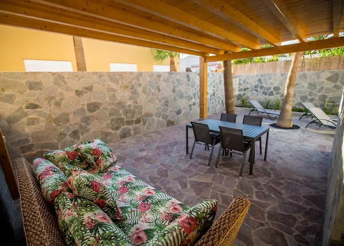 Villa Jandia Modern New Studio Morro Jable Private Cosy Garden And Parking